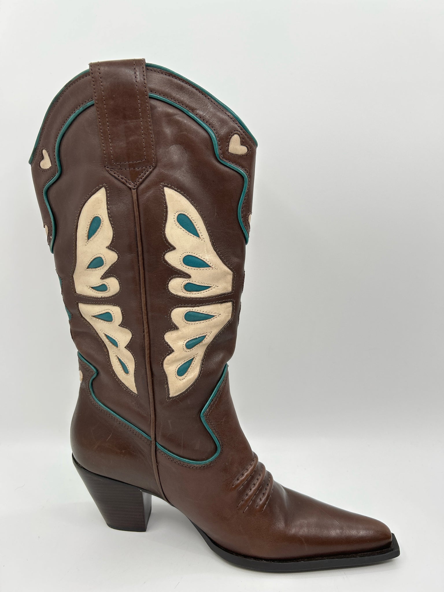 NINE WEST Size 7.5M Brown Women Boots