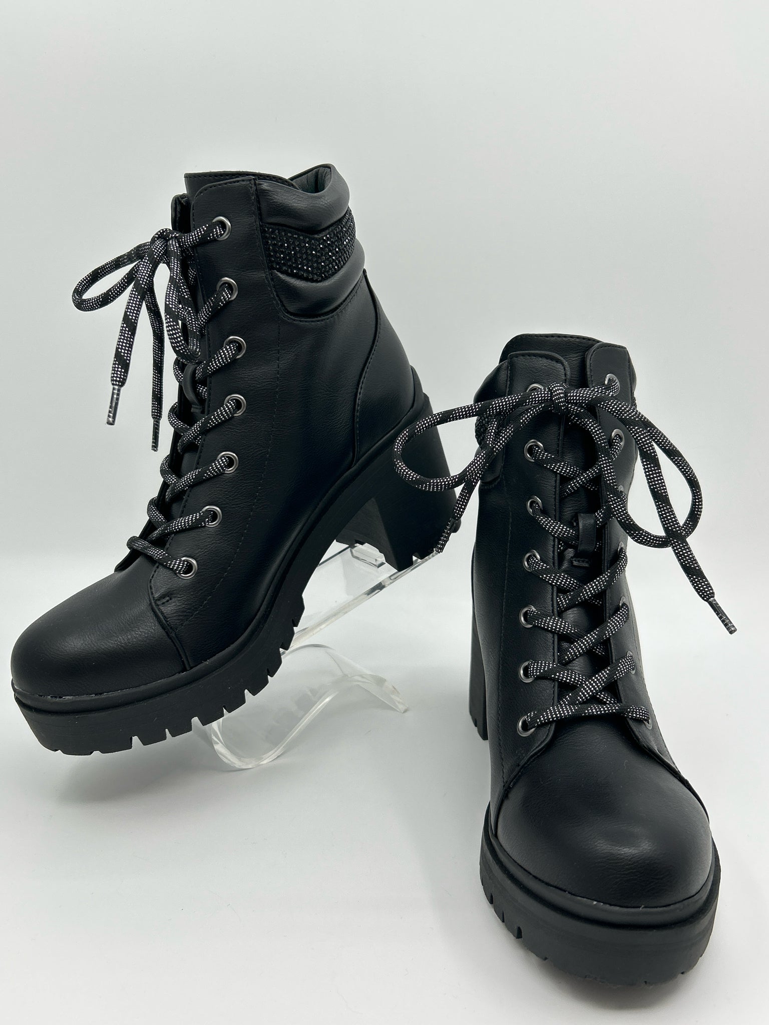 NINE WEST Size 7.5M Black Women Booties