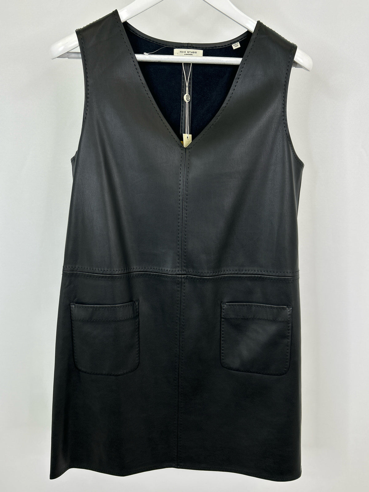 MAX STUDIO Size L Black Women Dress