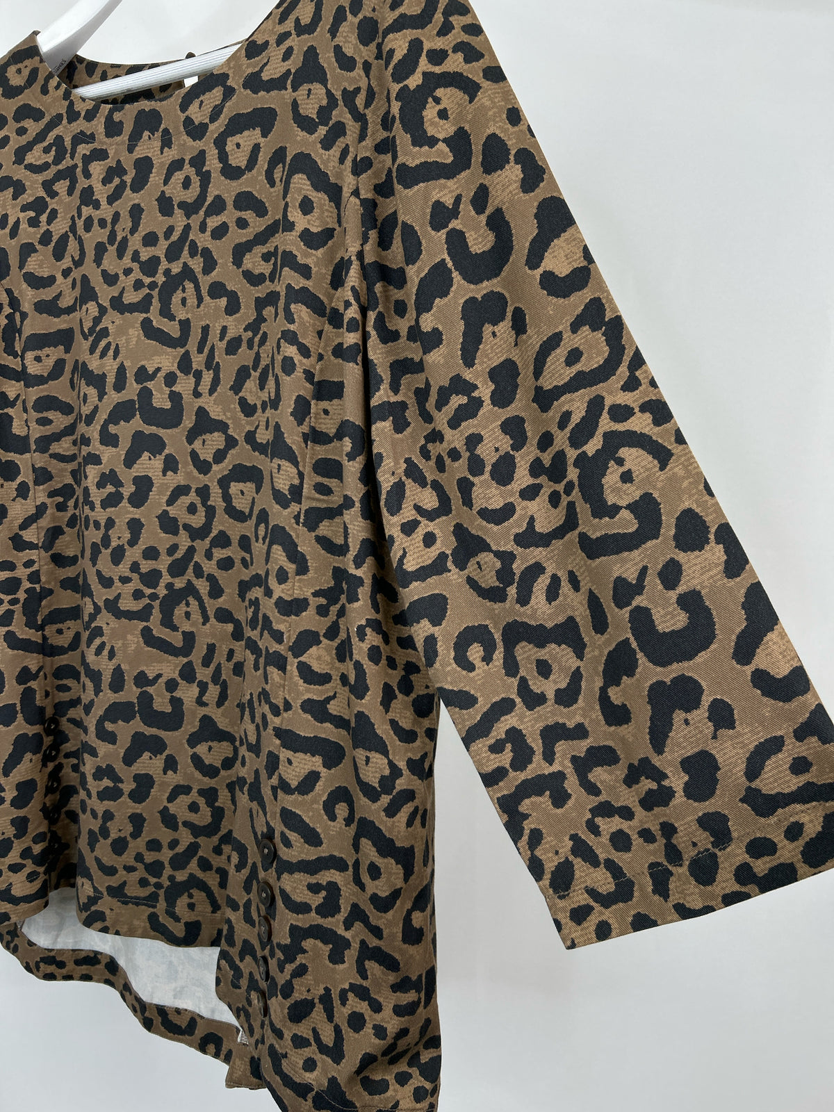 SOFT SURROUNDINGS Size L BROWN & BLACK Women Tunic