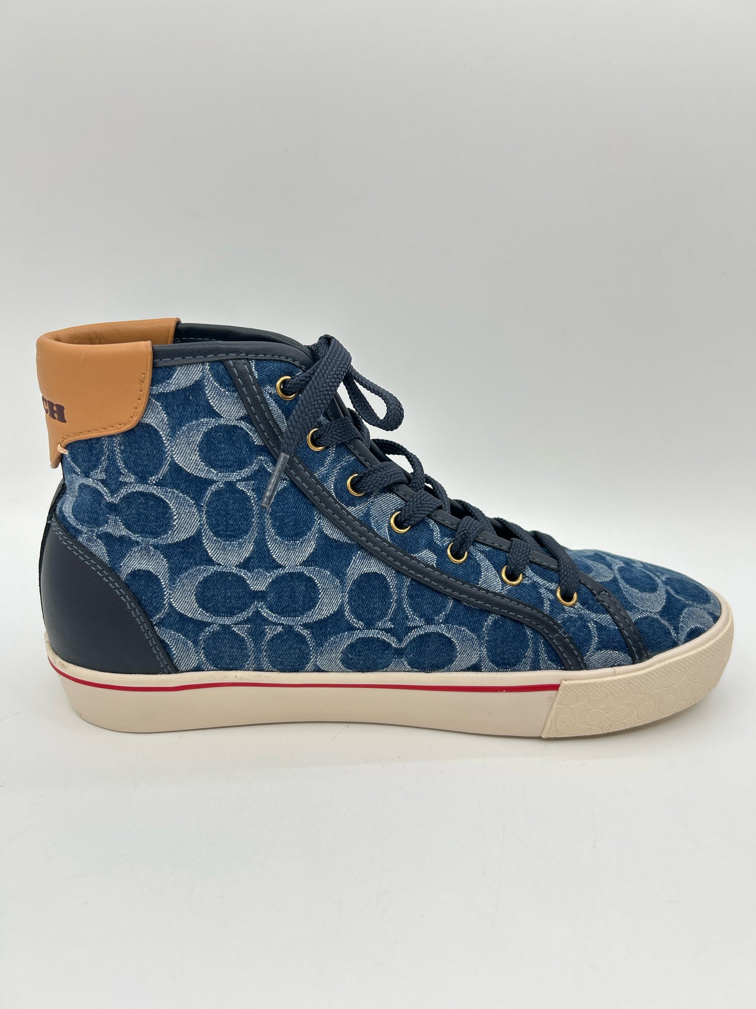 Coach Size 10B DENIM Women Sneakers