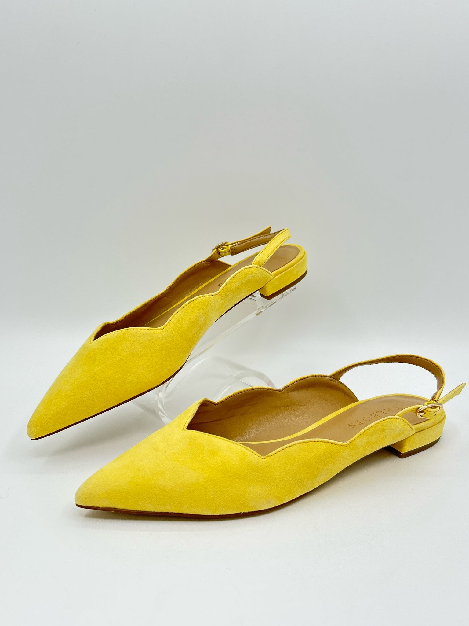 TALBOTS Size 7.5M Yellow Women's Flats