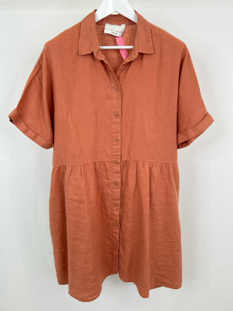 D-LUX BASICS Size L RUST Women's Dress