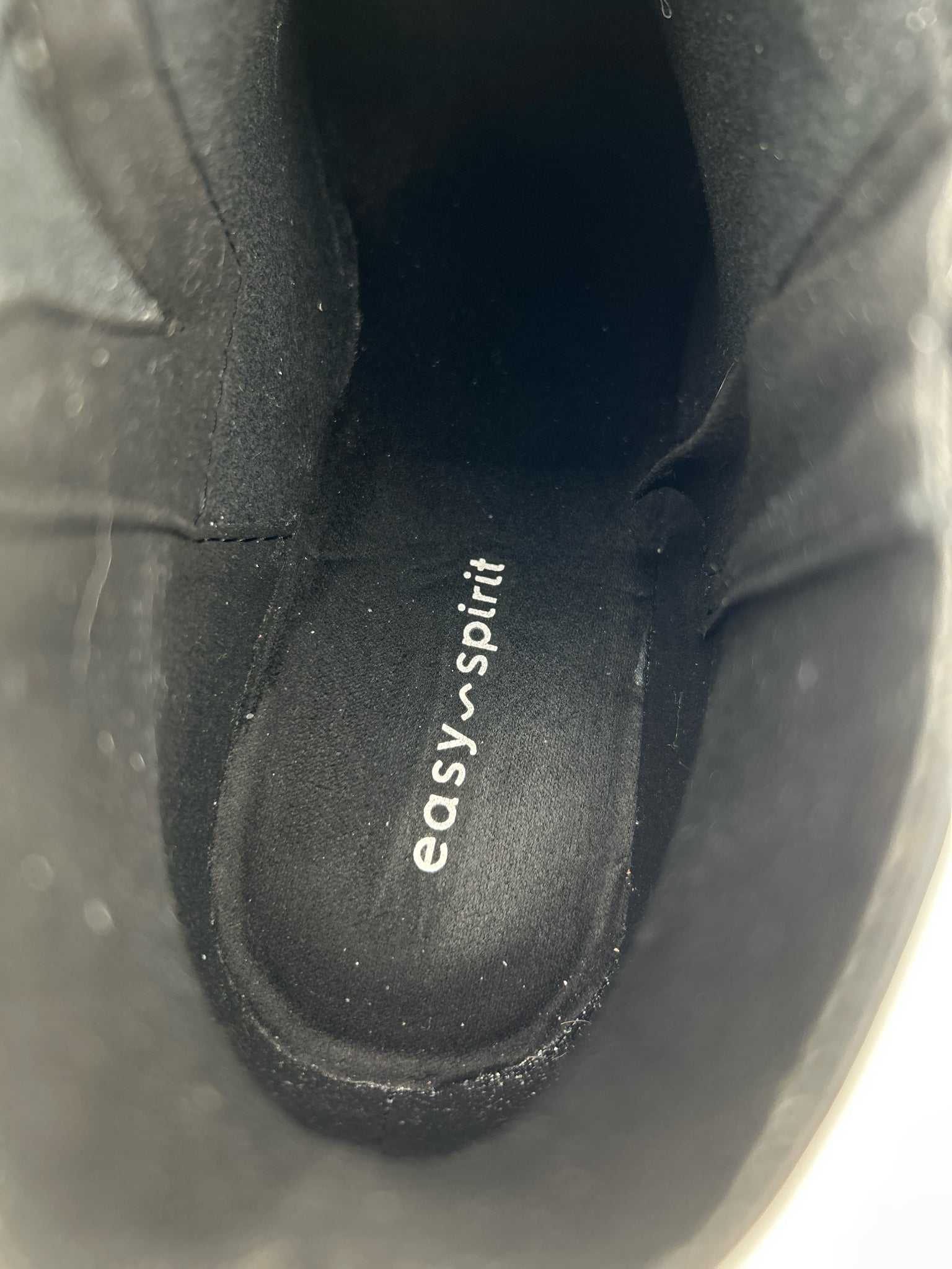EASY SPIRIT Size 8.5W Black Women Booties