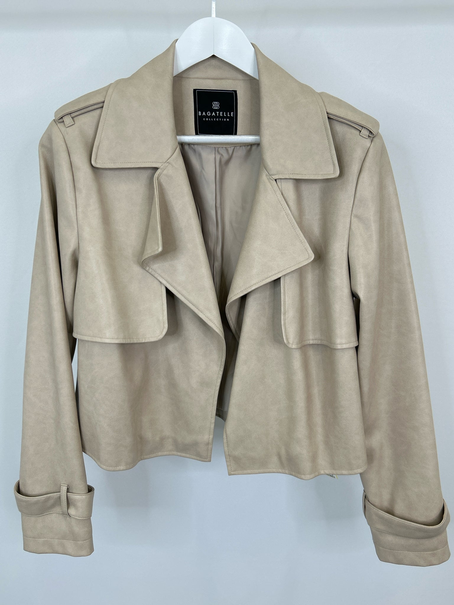 BAGATELLE Size M Beige Women Jacket