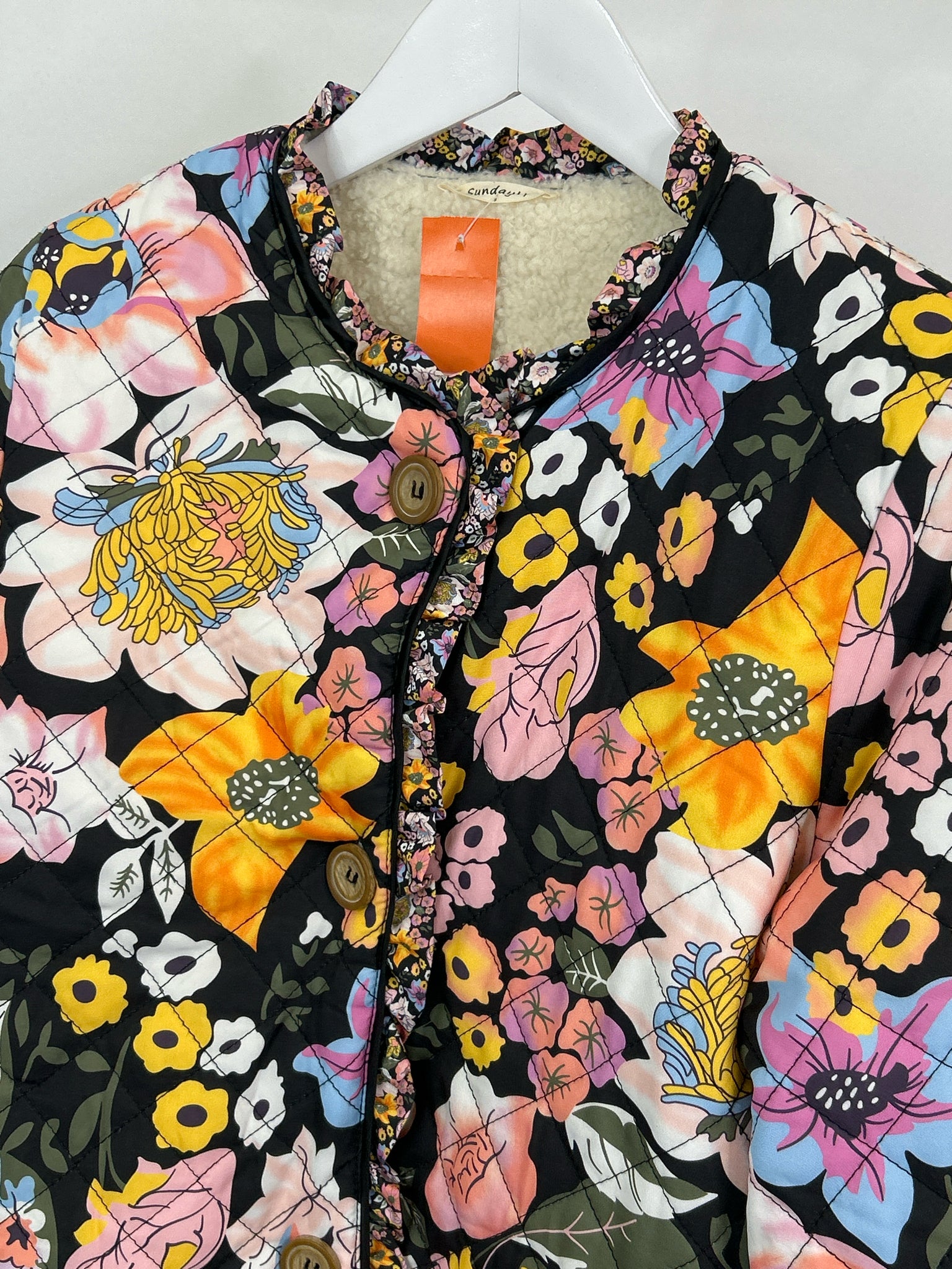 SUNDAY UP Size S Multi-Color Women Coat