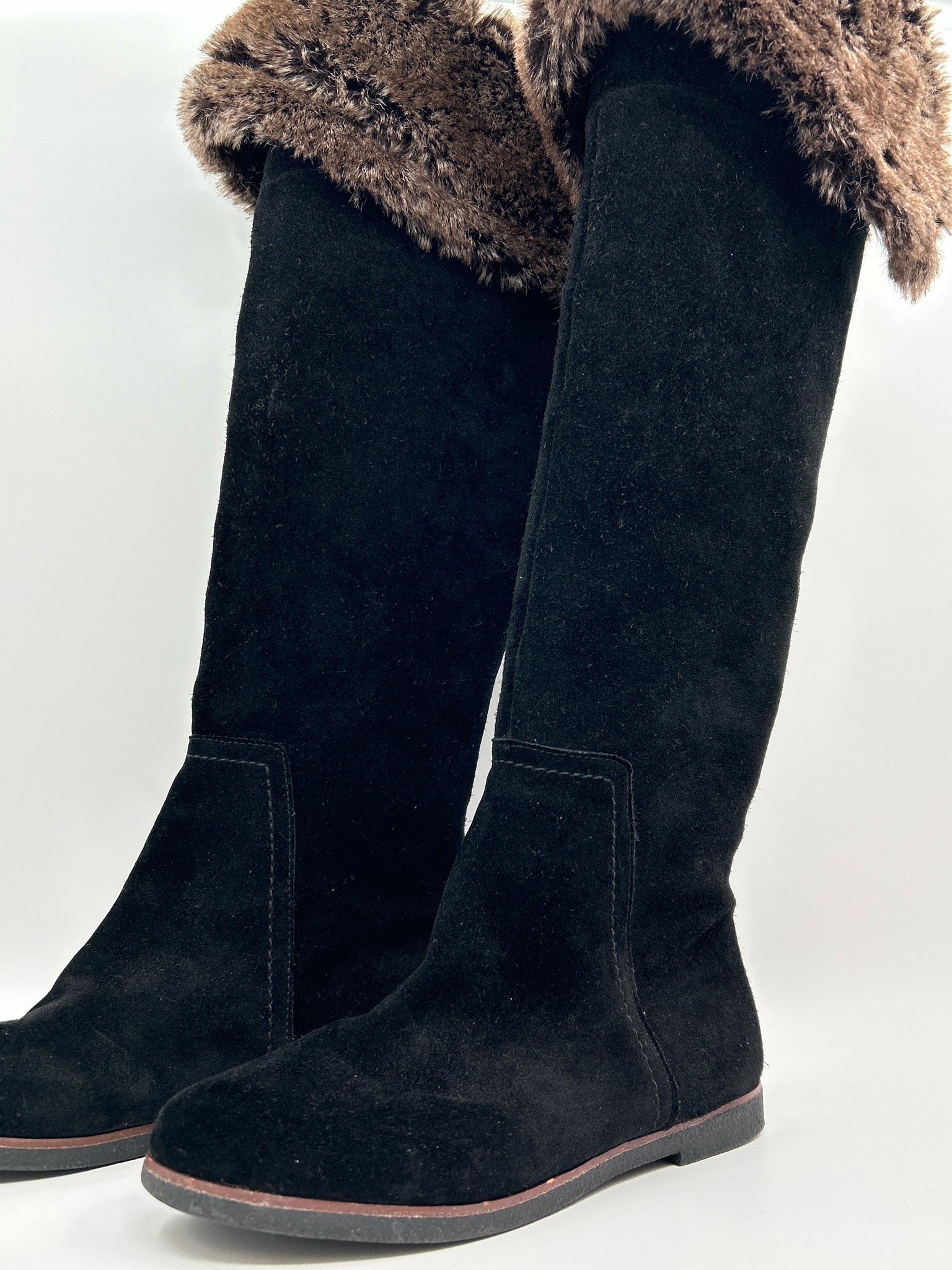 SAM EDELMAN Size 8.5M Black Women Boots