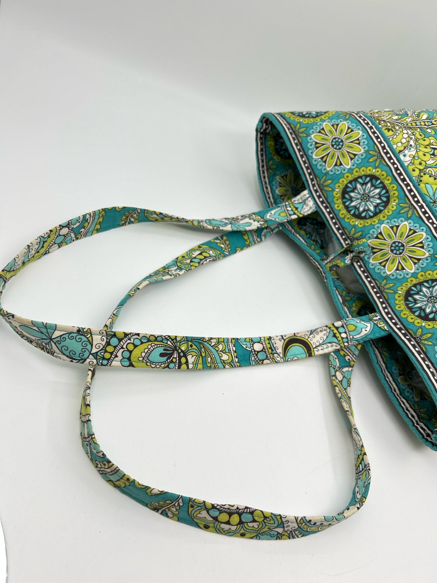 VERA BRADLEY Teal and green Women Tote