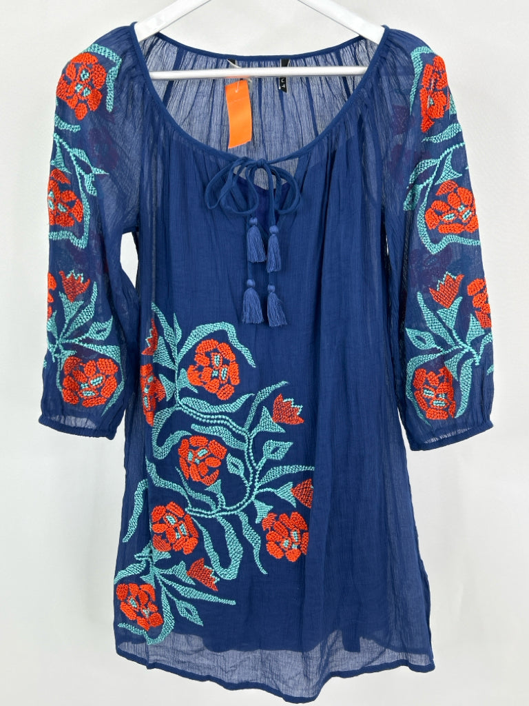 TRINA TURK Size 4 Blue Women's 2-Piece w/dress
