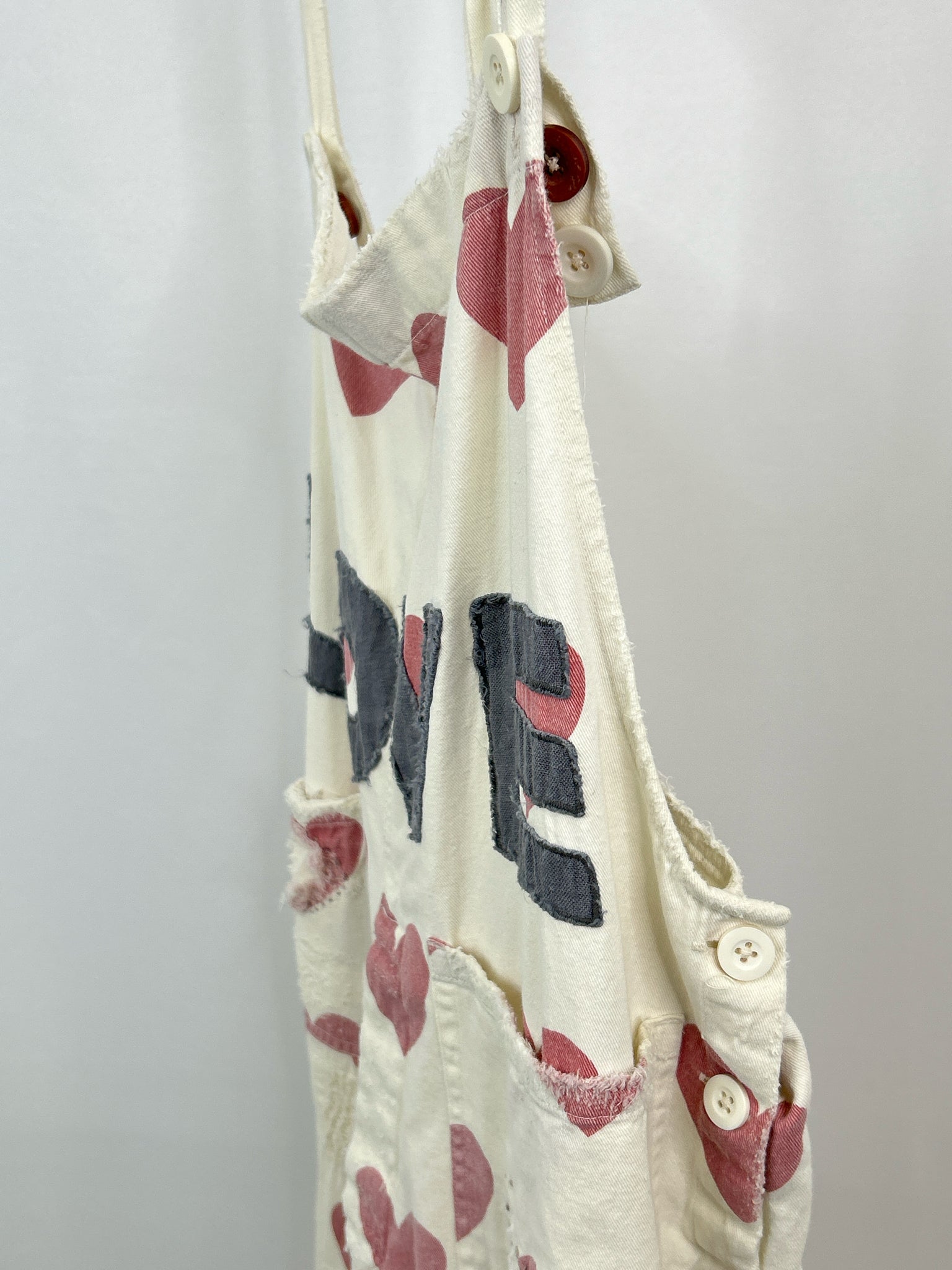 MAGNOLIA PEARL Size One Size White and PINK Women Overall