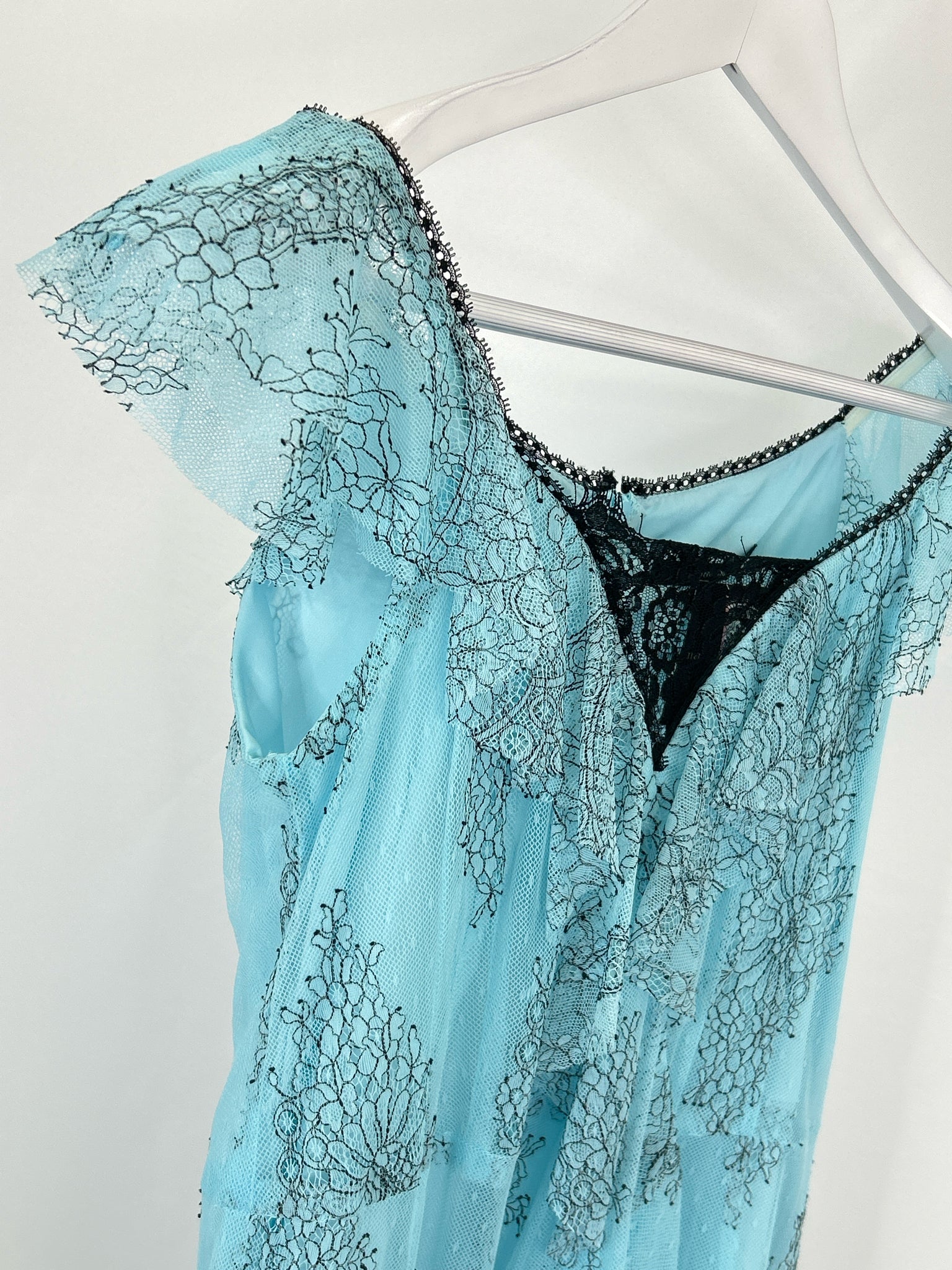 NANETTE LEPORE NWT Size 6 Blue Print Women Dress