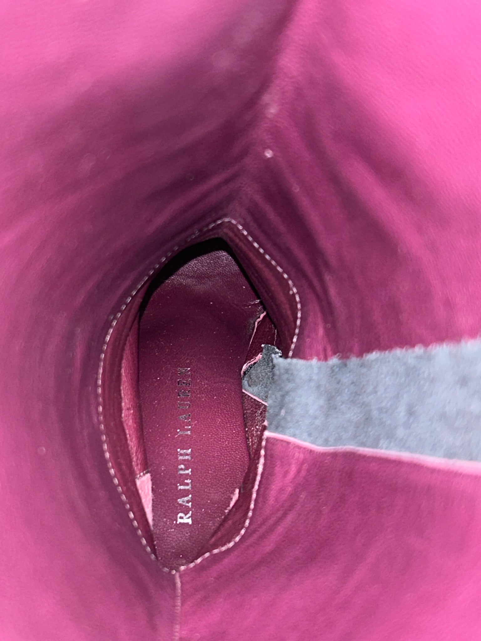 RALPH LAUREN Size 7B Black Women Boots