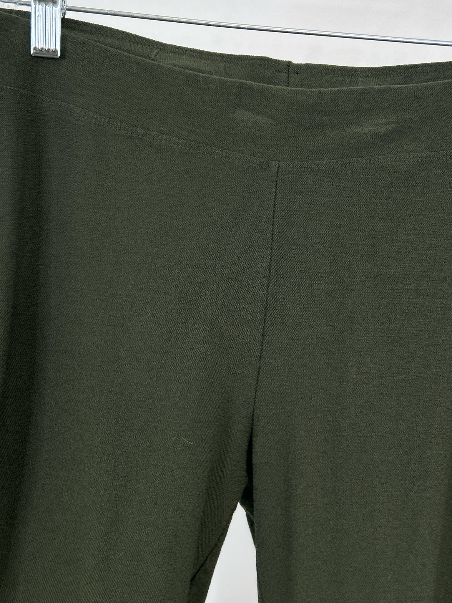 EILEEN FISHER Size PM Green Women Pants