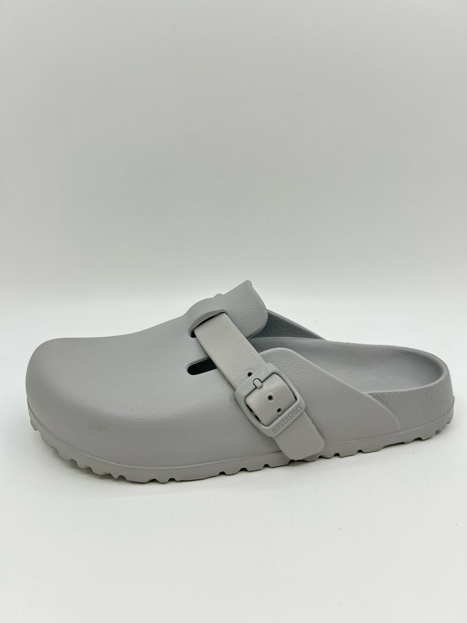BIRKENSTOCK Size 38 Grey Women Sandal