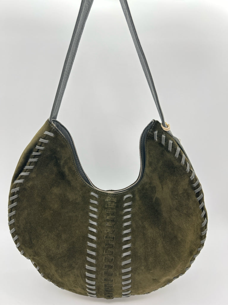 HOBO Dark Green Purse