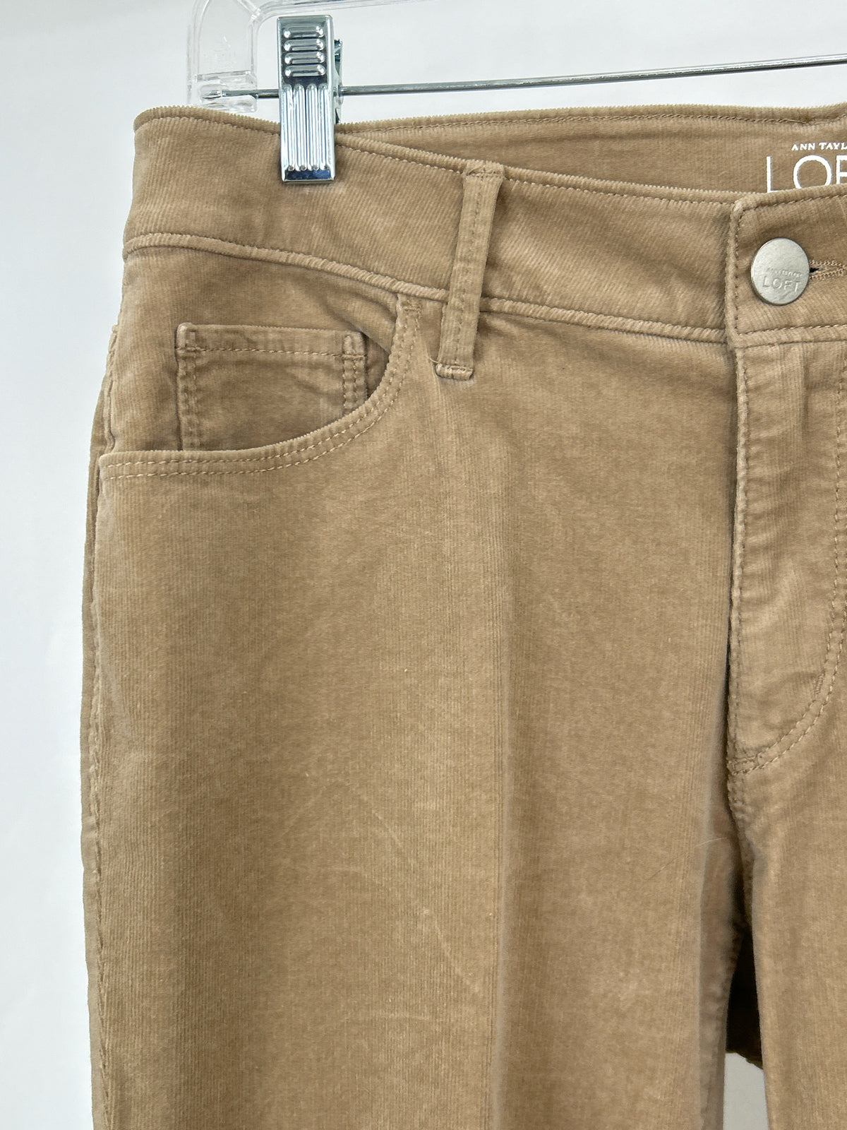 LOFT Size 8 Light Brown Women Pants NWT
