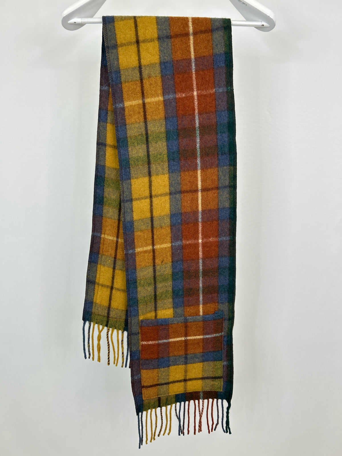PATRICK CHRISTOPHER Size One Size Yellow and blue Women Scarf