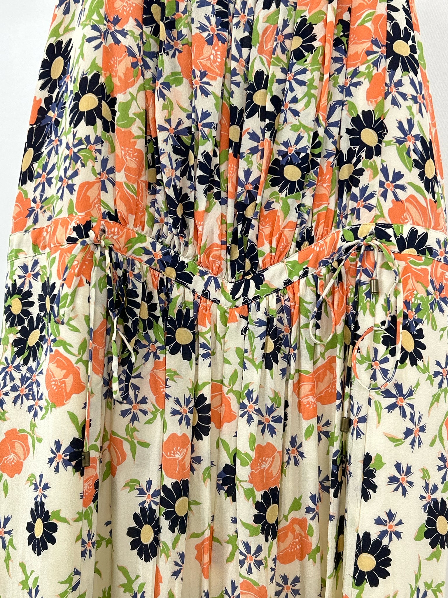 ELEVENSES Size 10 Blue floral Women Jumpsuit