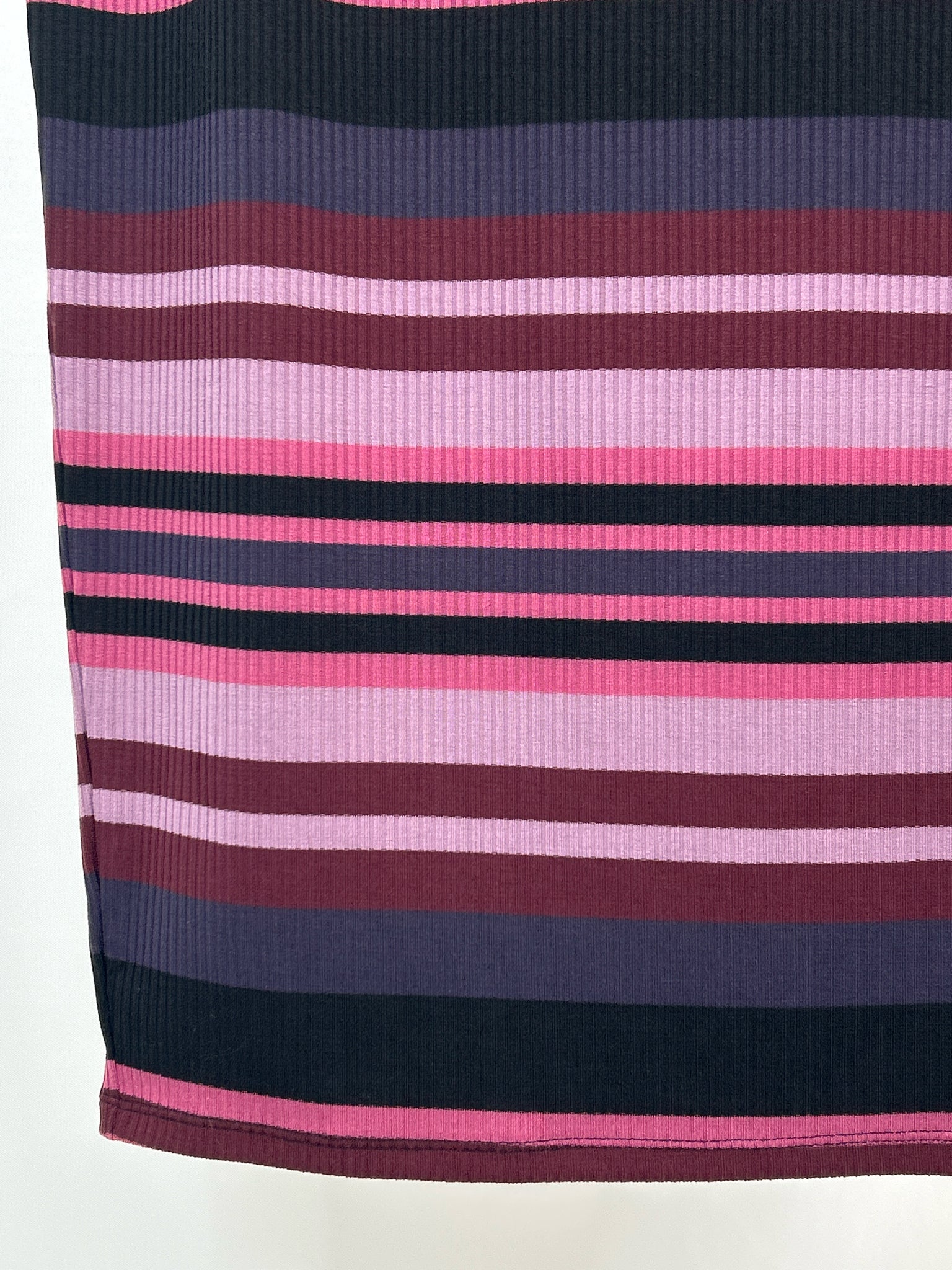 LANE BRYANT Size 14/16 PURPLE STRIPED Women Dress