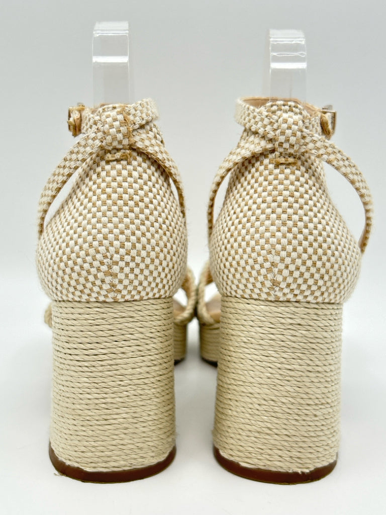 VINCE CAMUTO Size 8.5M Natural Women's Sandal