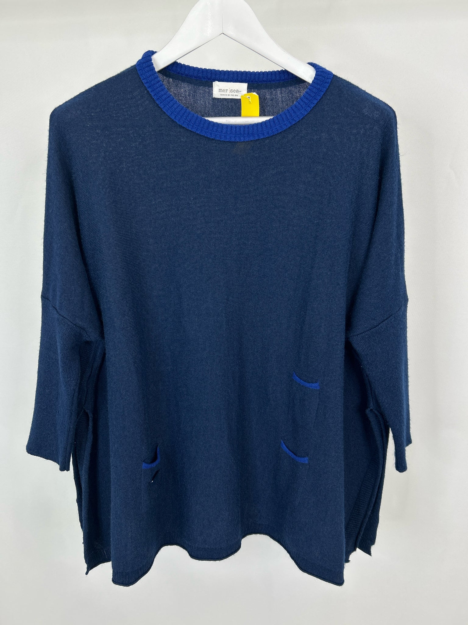 MER SEA Size One Size Blue Women Sweater