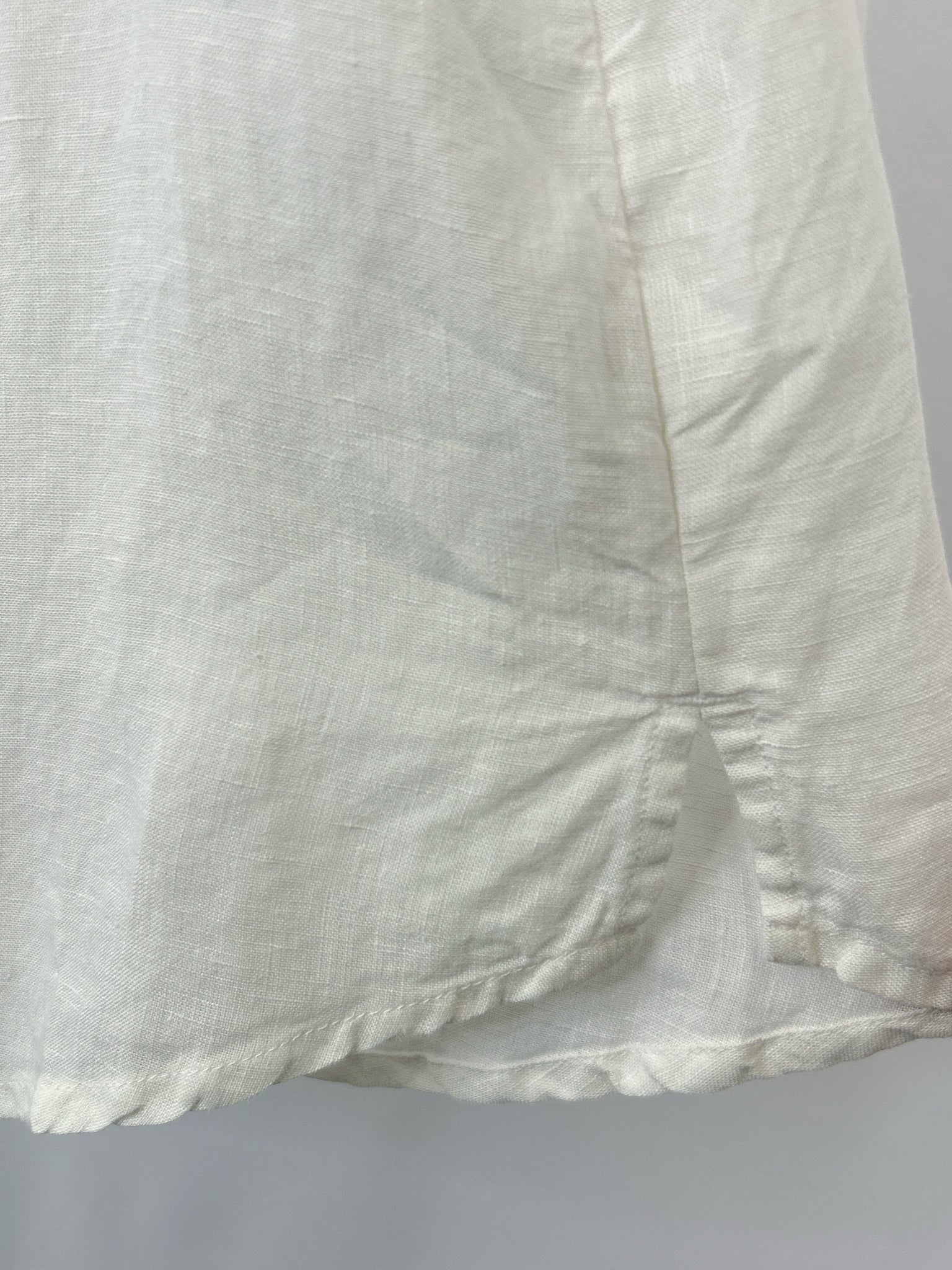 Manor Size L White Women Shirt