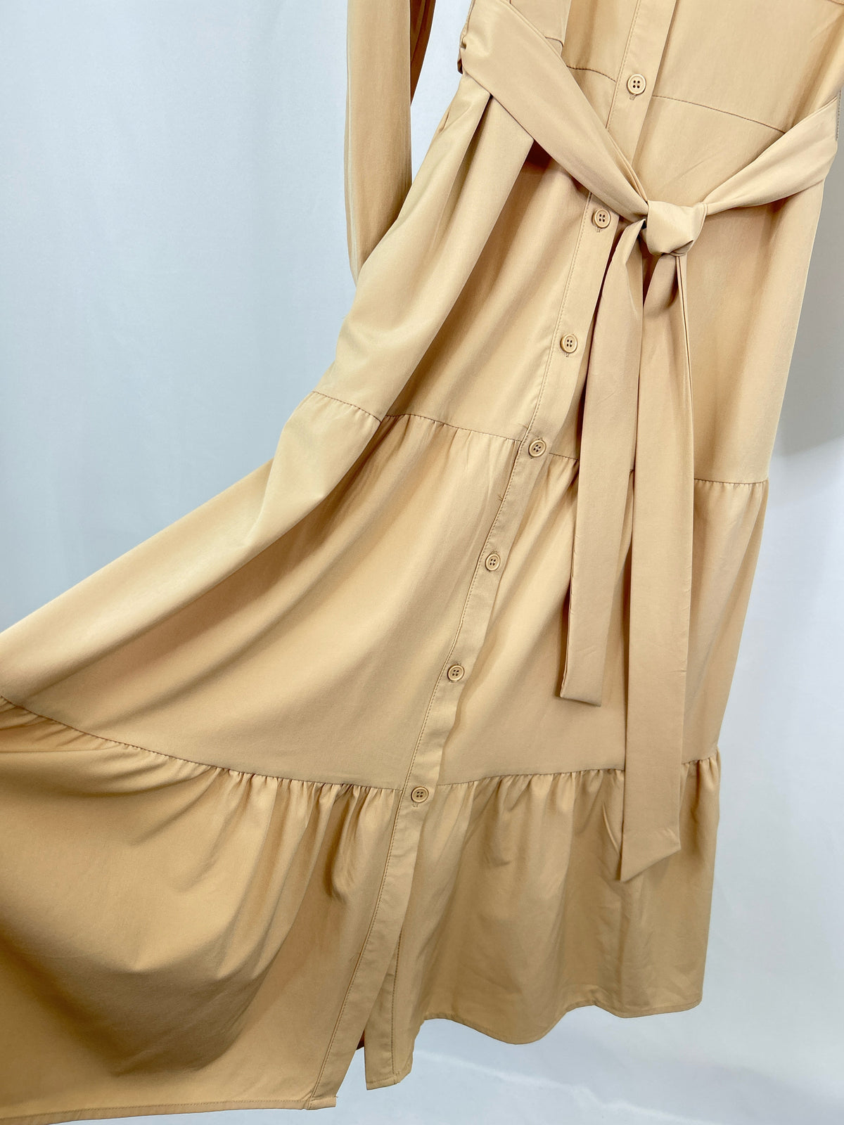 LUCKY BRAND Size M Beige Women Dress