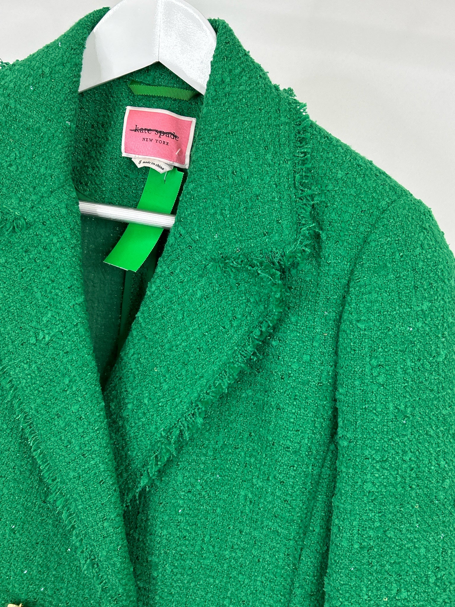 KATE SPADE Size 8 Green Women's Jacket