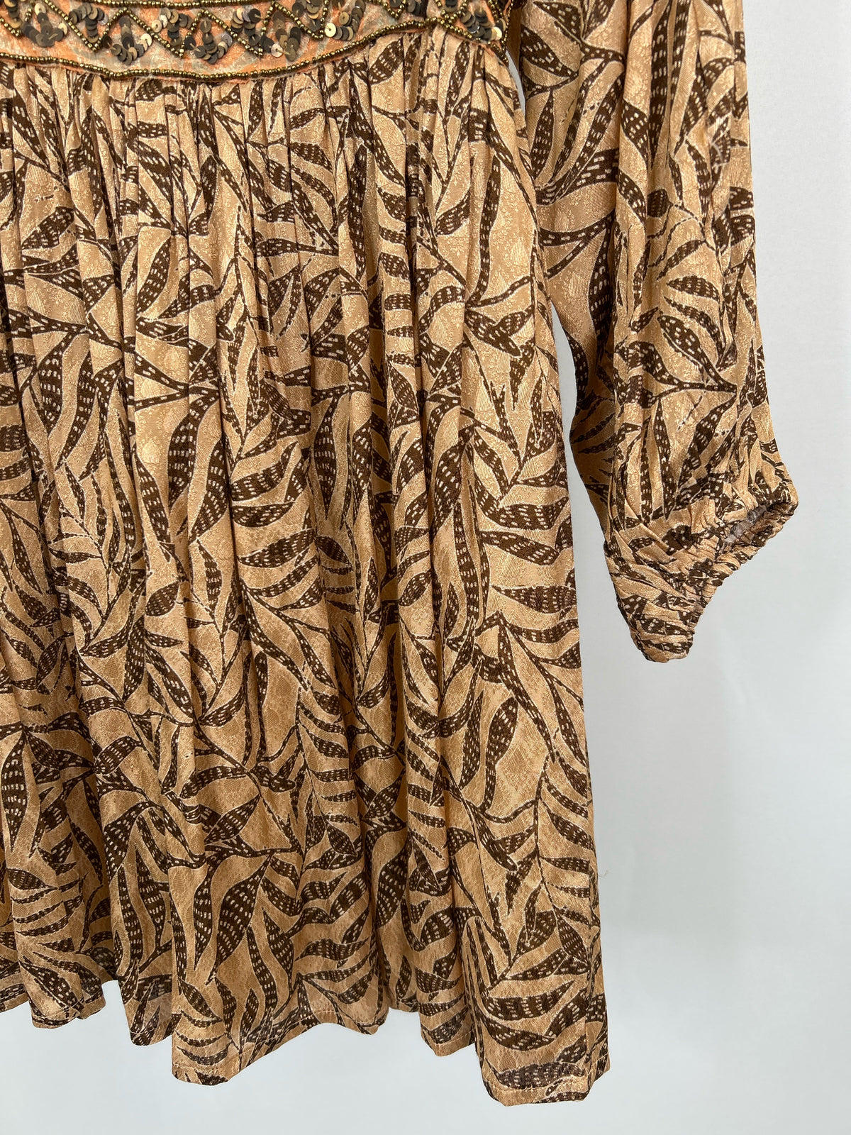 NEKANE NKN Size M Camel Women Dress NWT