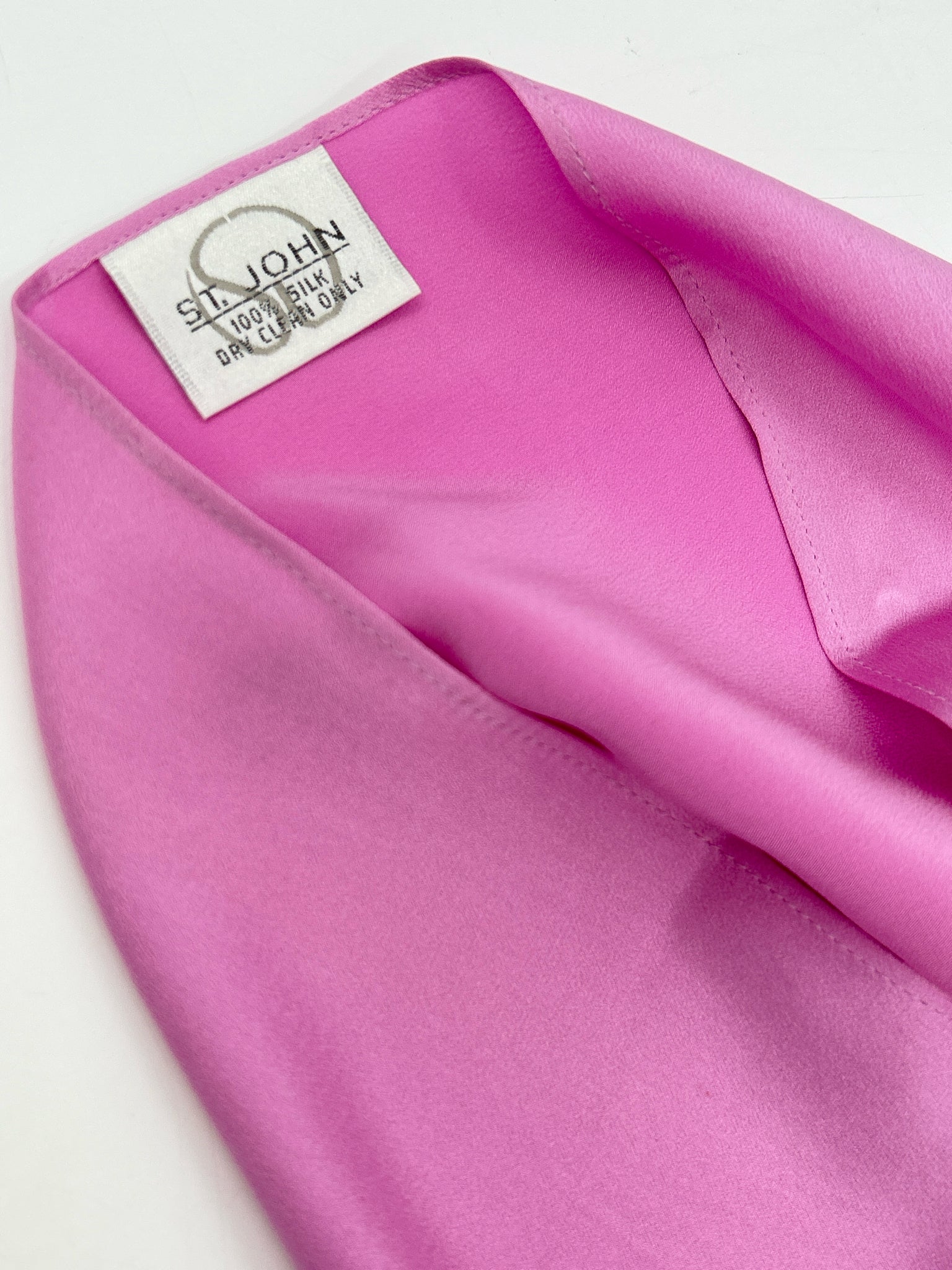 ST JOHN Pink Women Scarf
