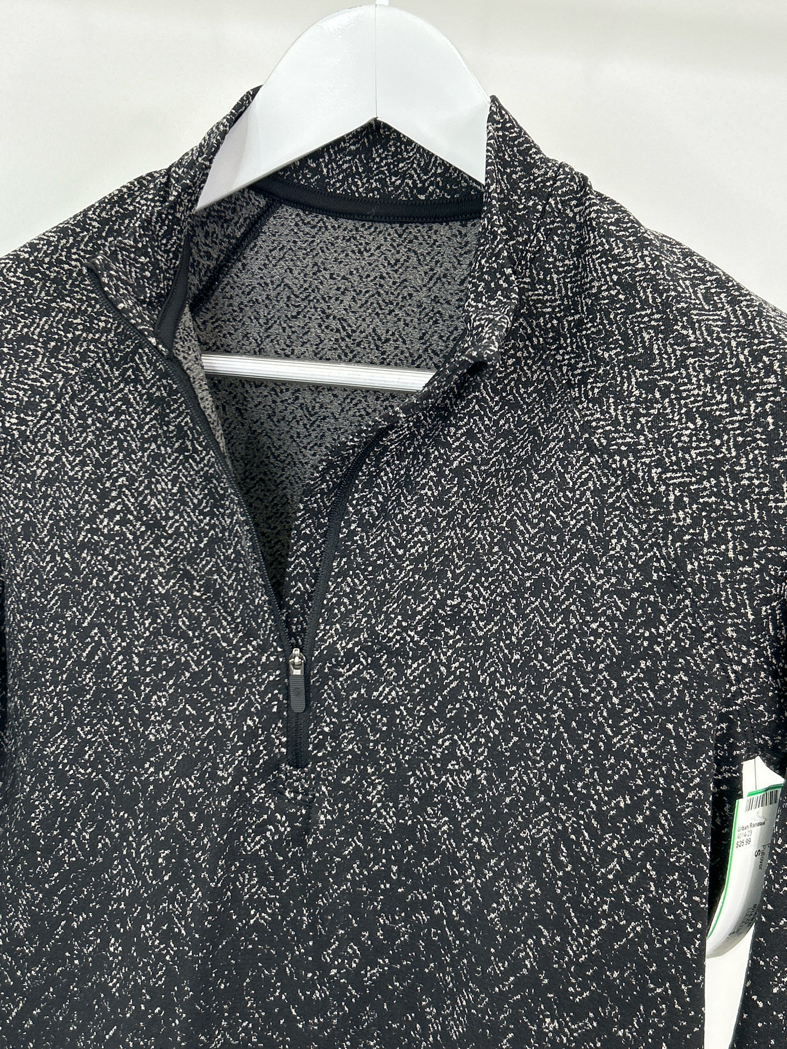 LULULEMON Size S Black Print Women Pullover