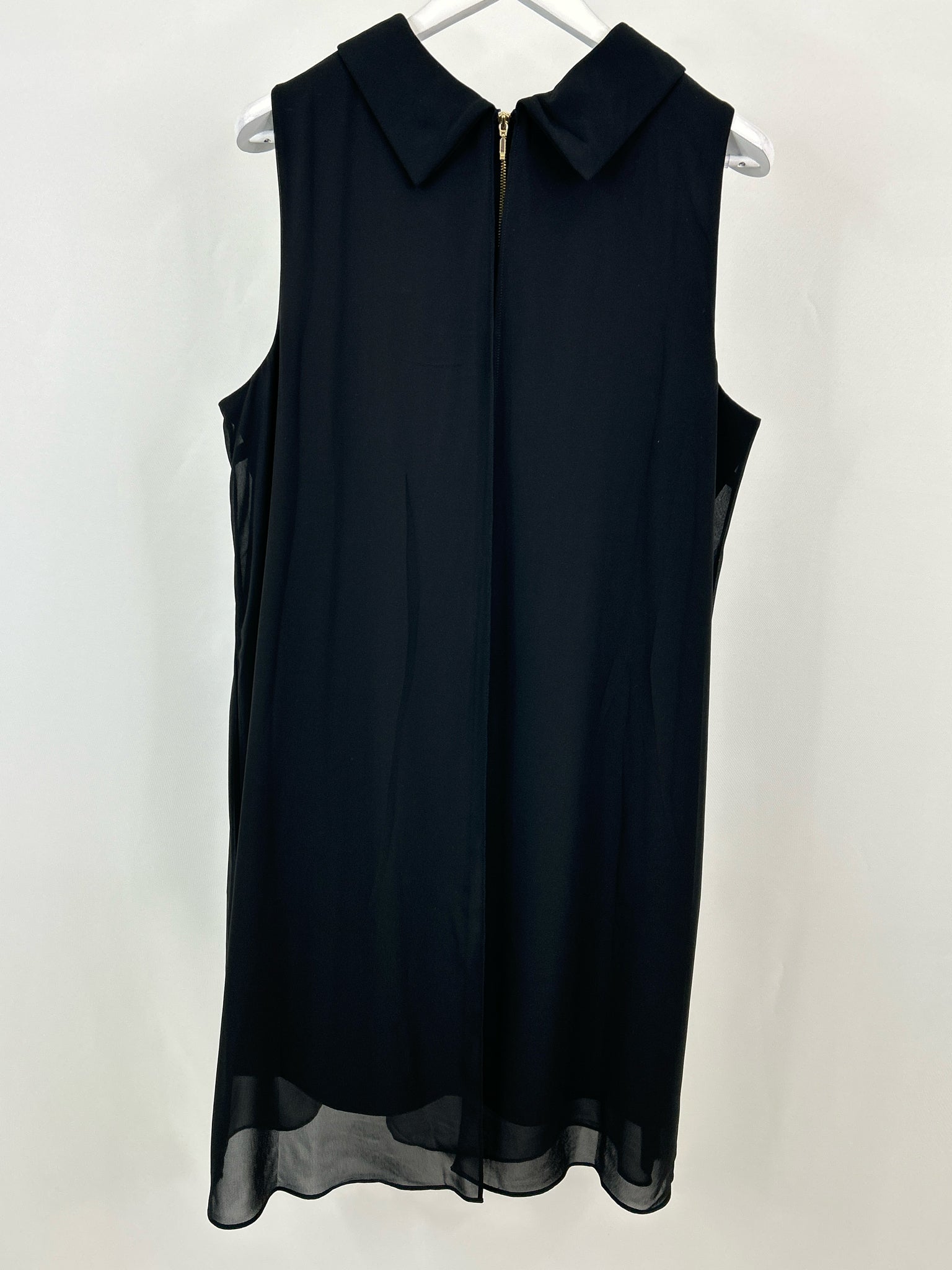 CHICO'S Size 16 Black Women Dress