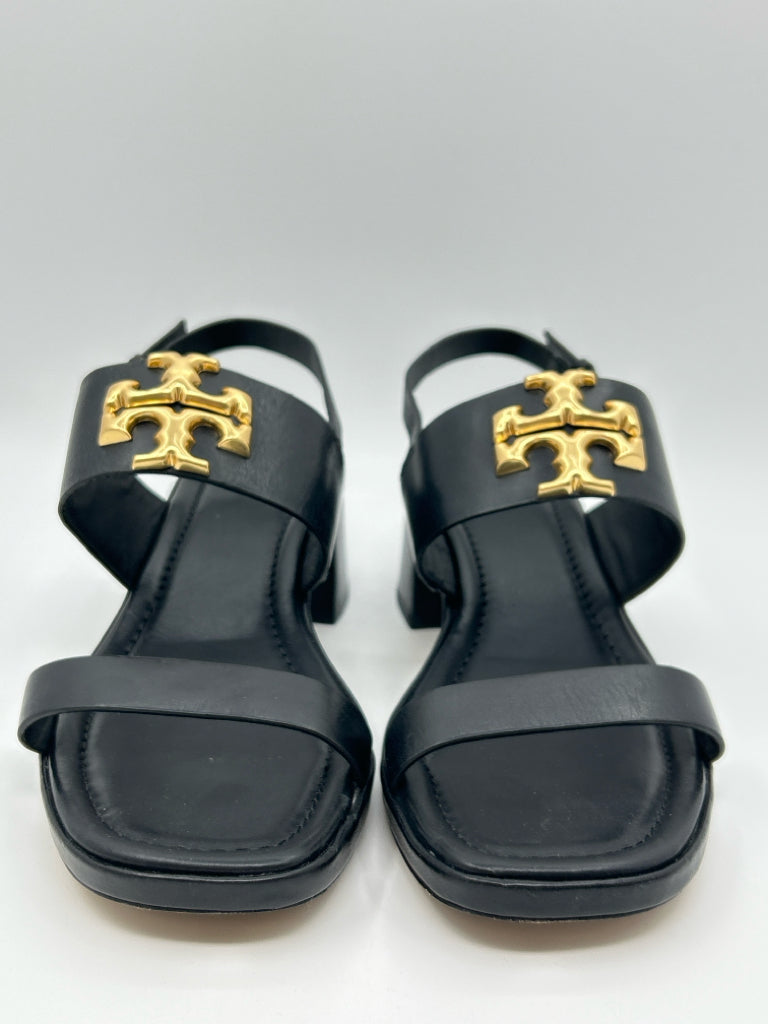 TORY BURCH Size 10M Black Women's Sandal
