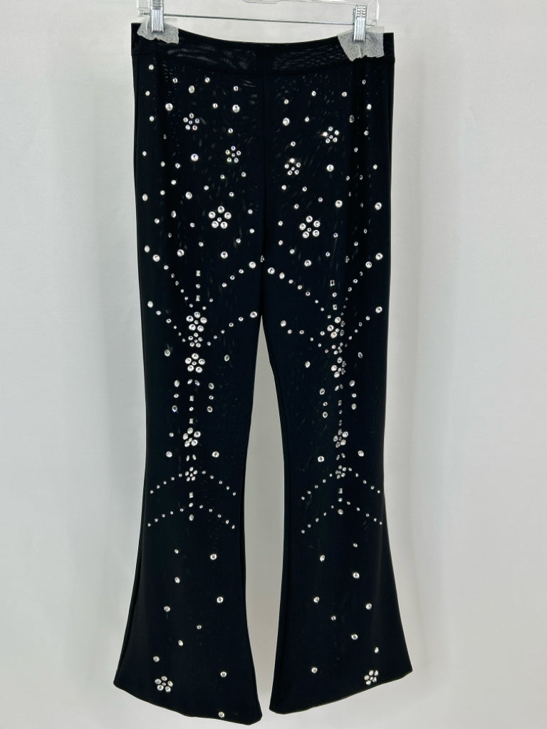 CYNTHIA ROWLEY Women Size 10 Black Pants