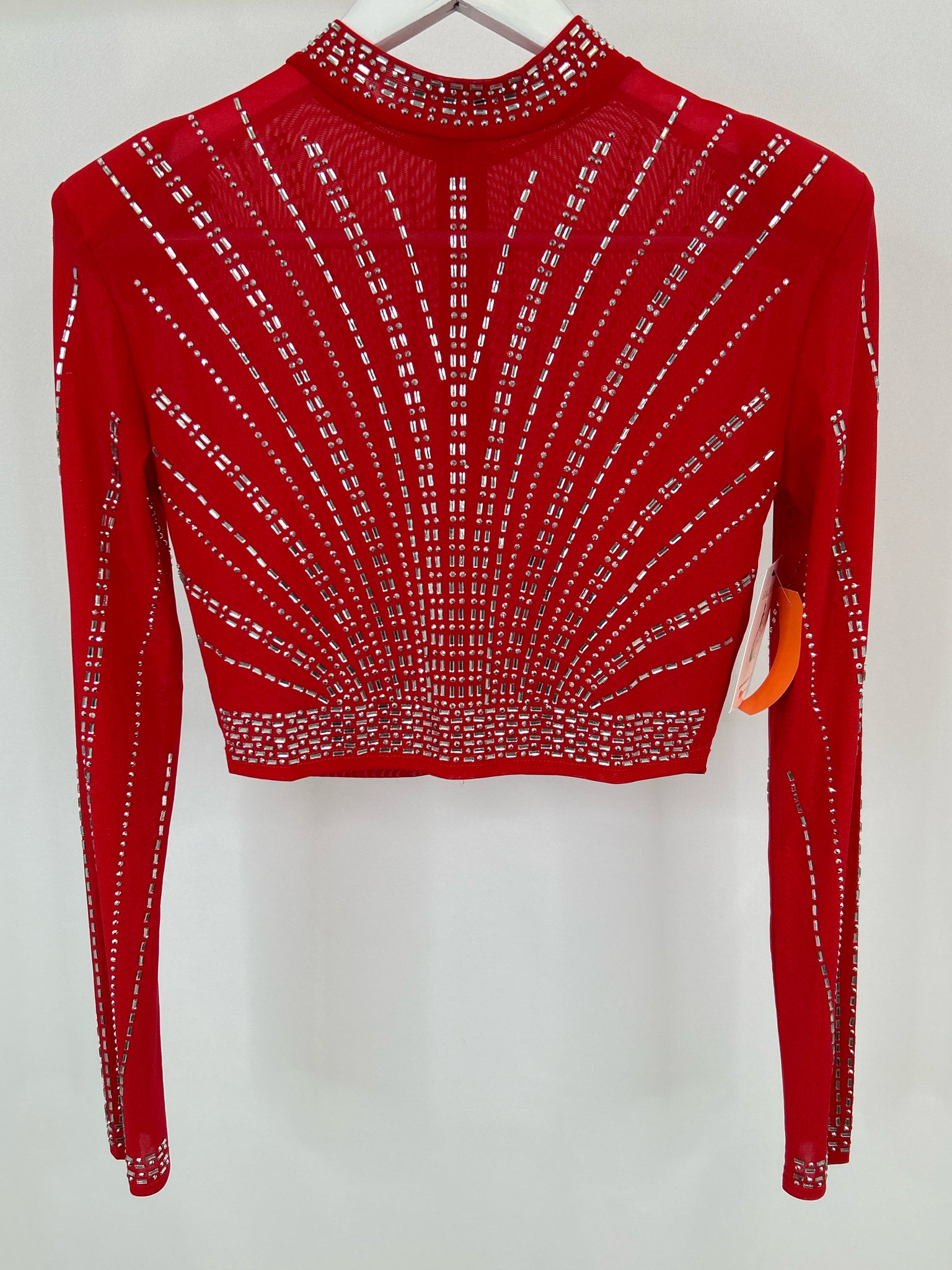 GALMAR Size M Red Women Top NWT