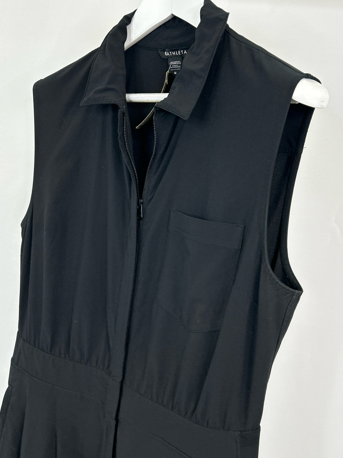 ATHLETA Size 14 Black Women Jumpsuit