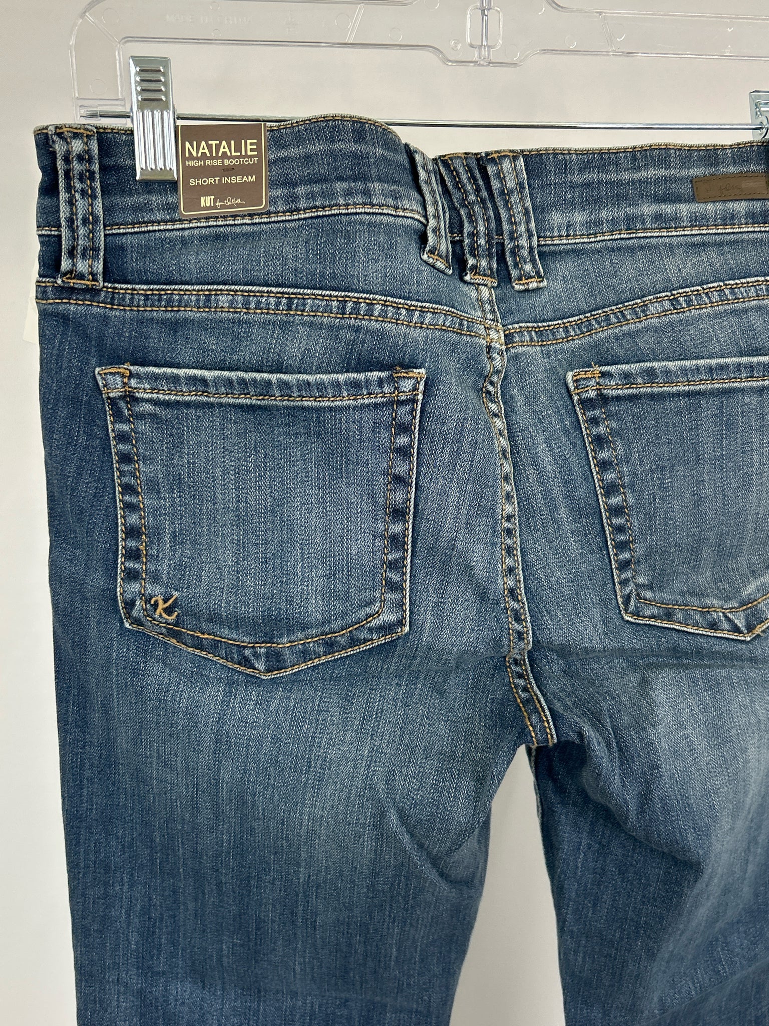 KUT FROM THE KLOTH Size 6S BLUE DENIM Women jeans