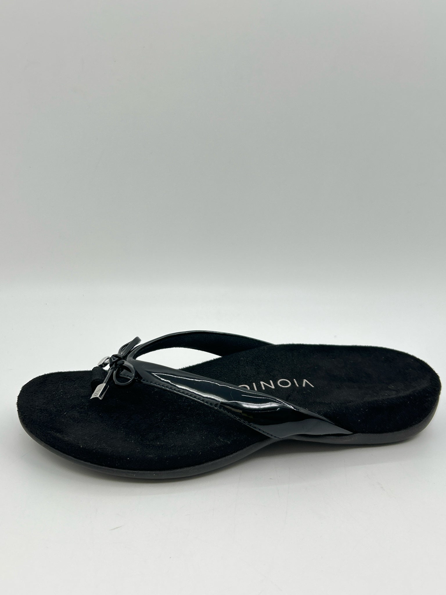 VIONIC Size 7 Black Women Sandal