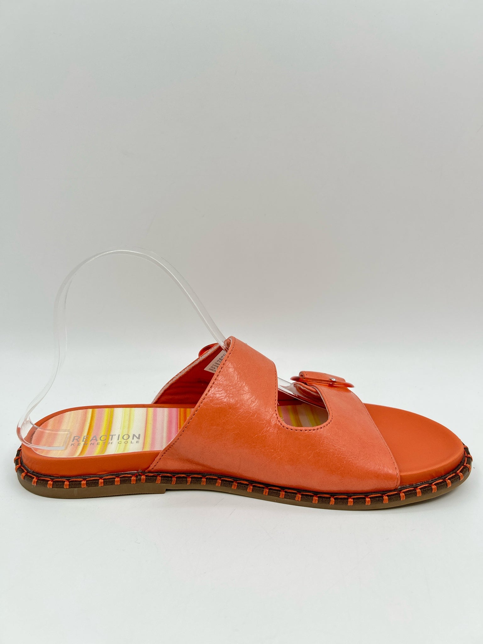KENNETH COLE Size 9.5M Orange Women Sandal