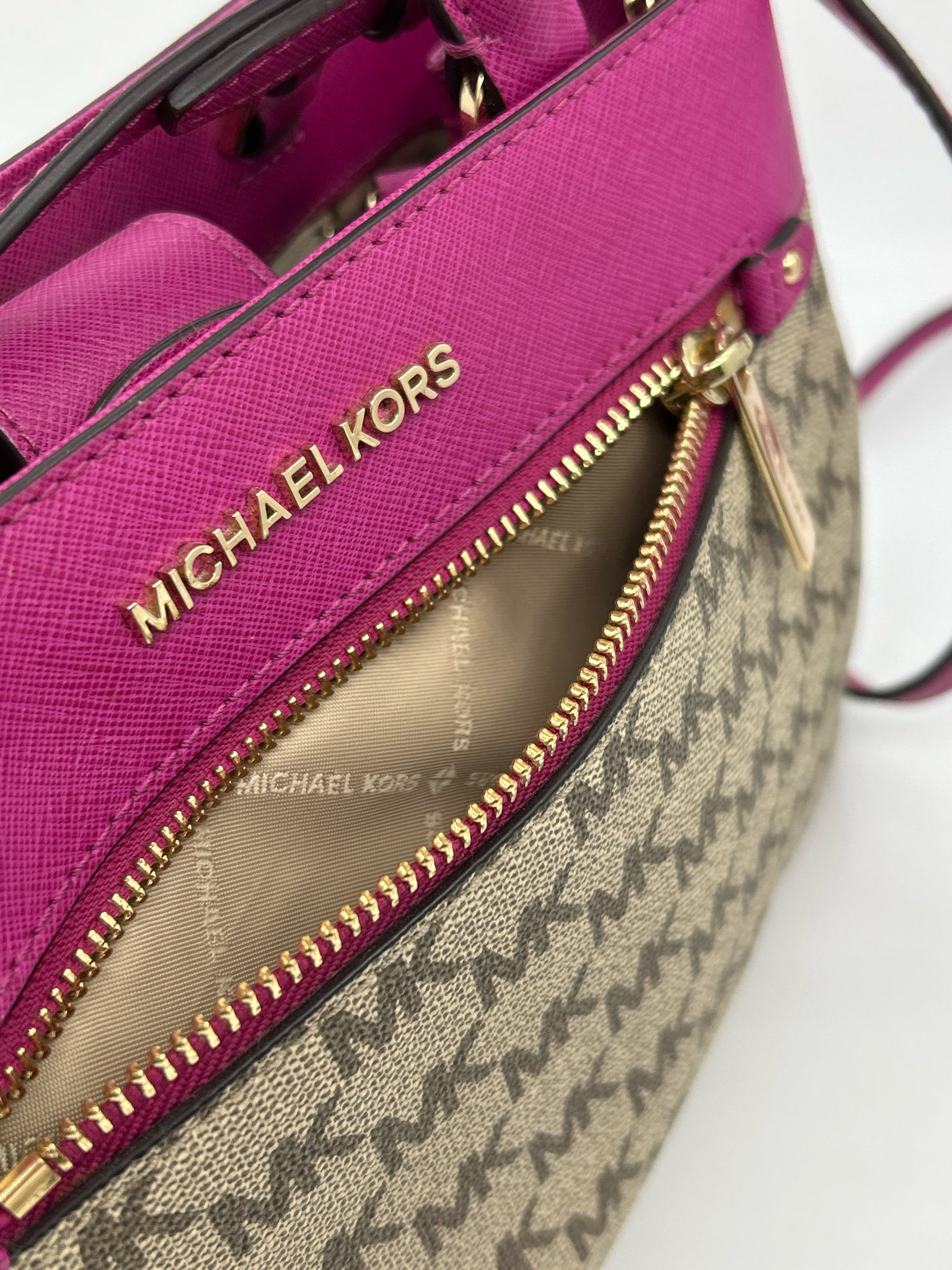MICHAEL KORS Fuschia Women Tote