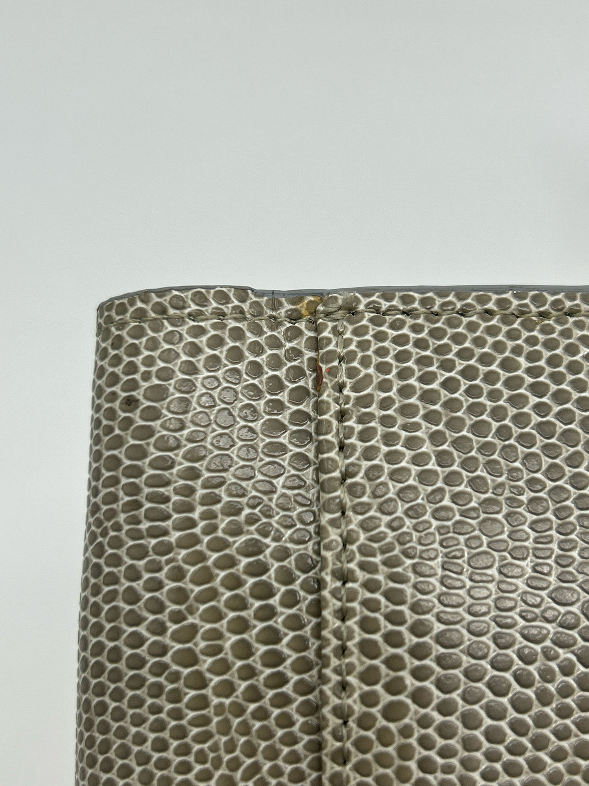 ST JOHN Taupe Print Women Clutch
