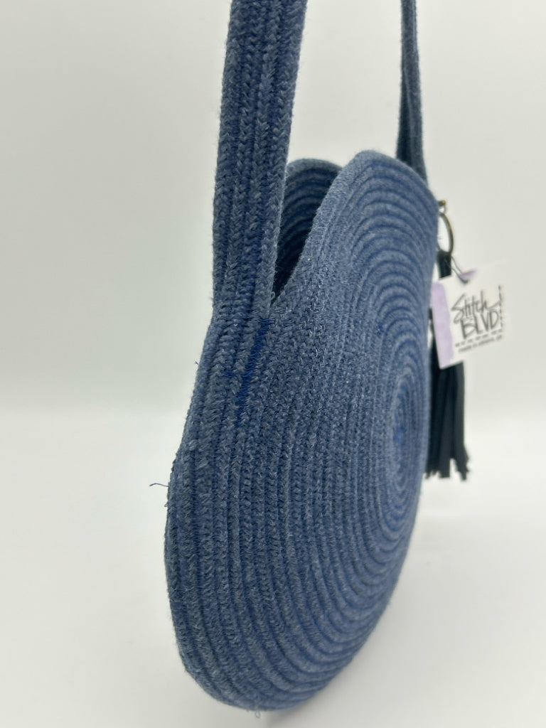 STITCH BLVD Blue Purse