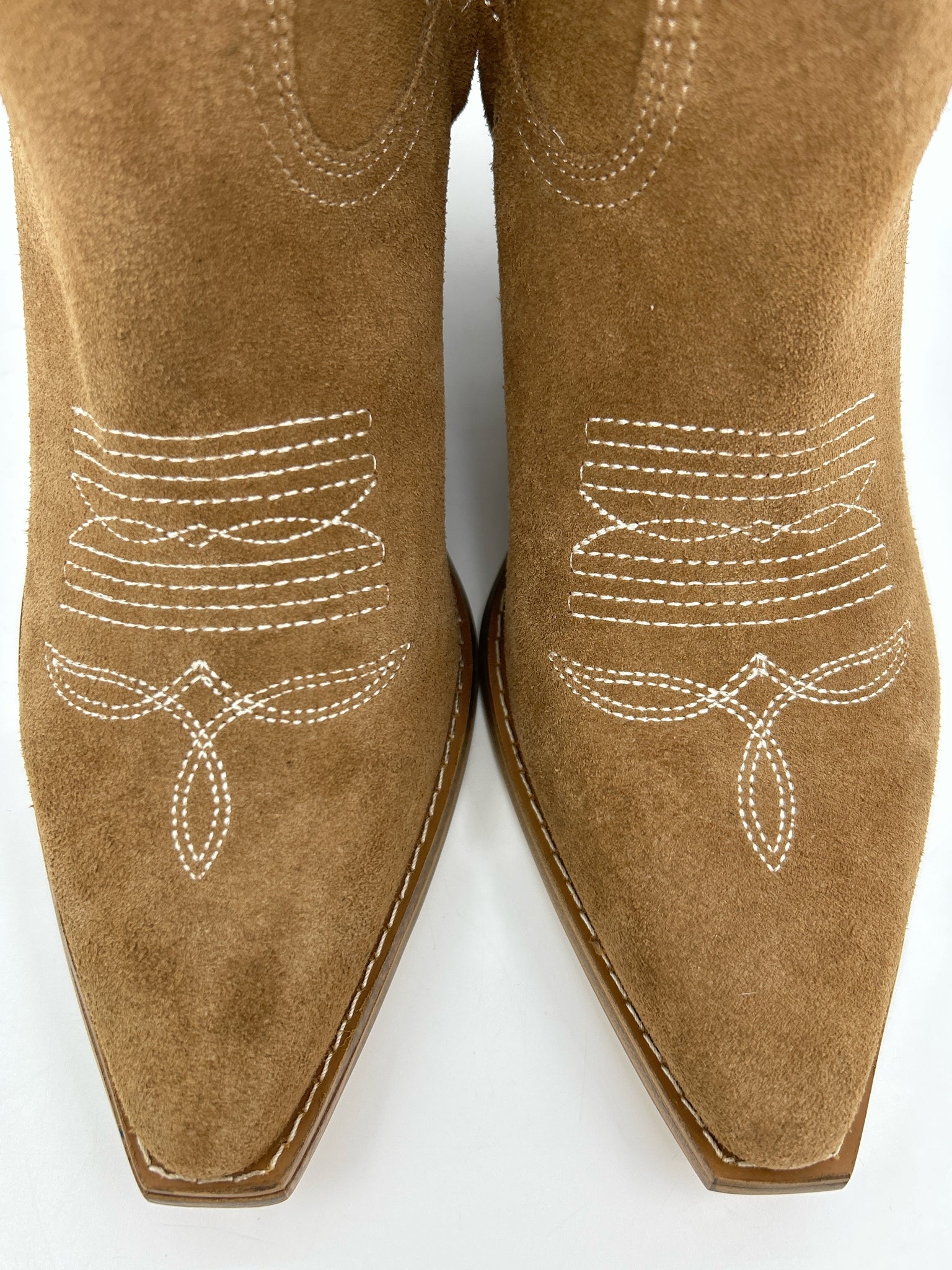 NINE WEST Size 8M Brown Women Booties