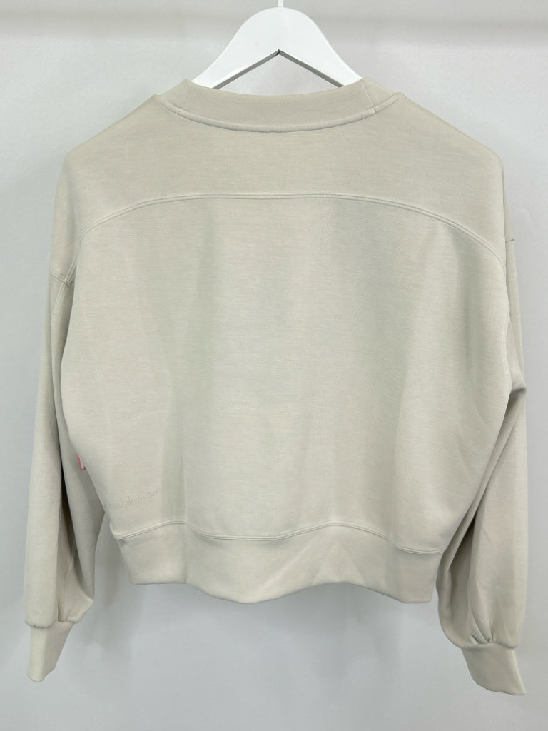 LULULEMON Women Size 4 Beige Sweatshirt