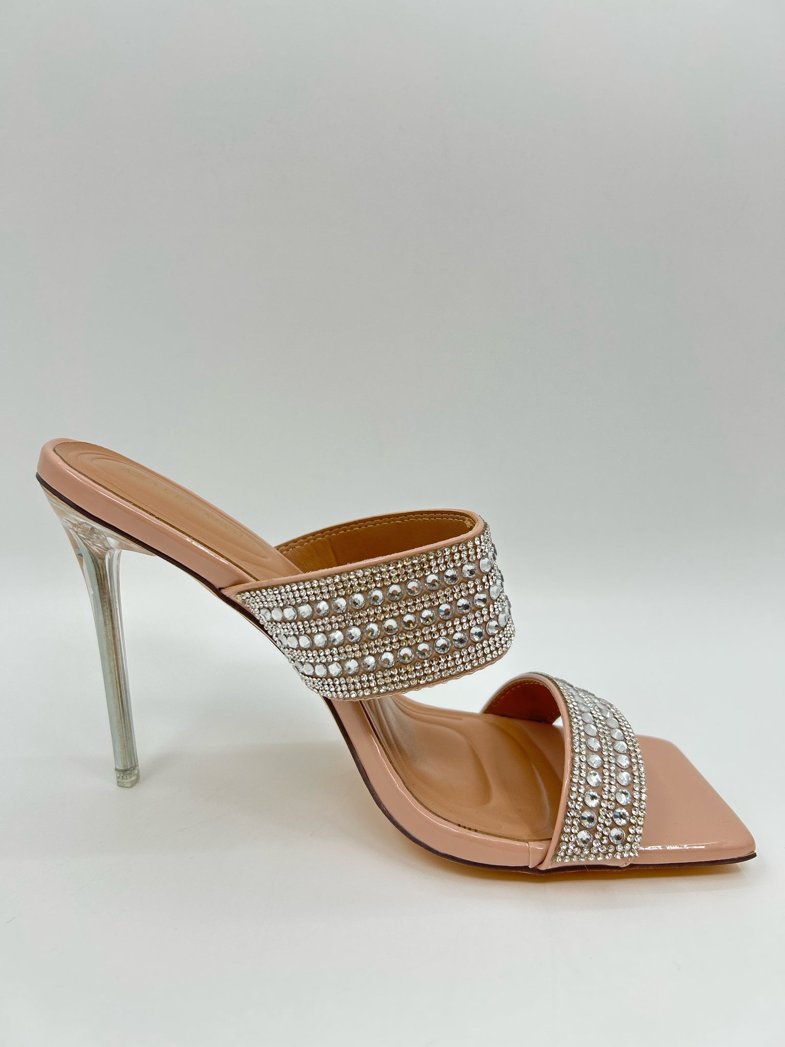 Azalea Wang Size 9 nude Women's Sandal