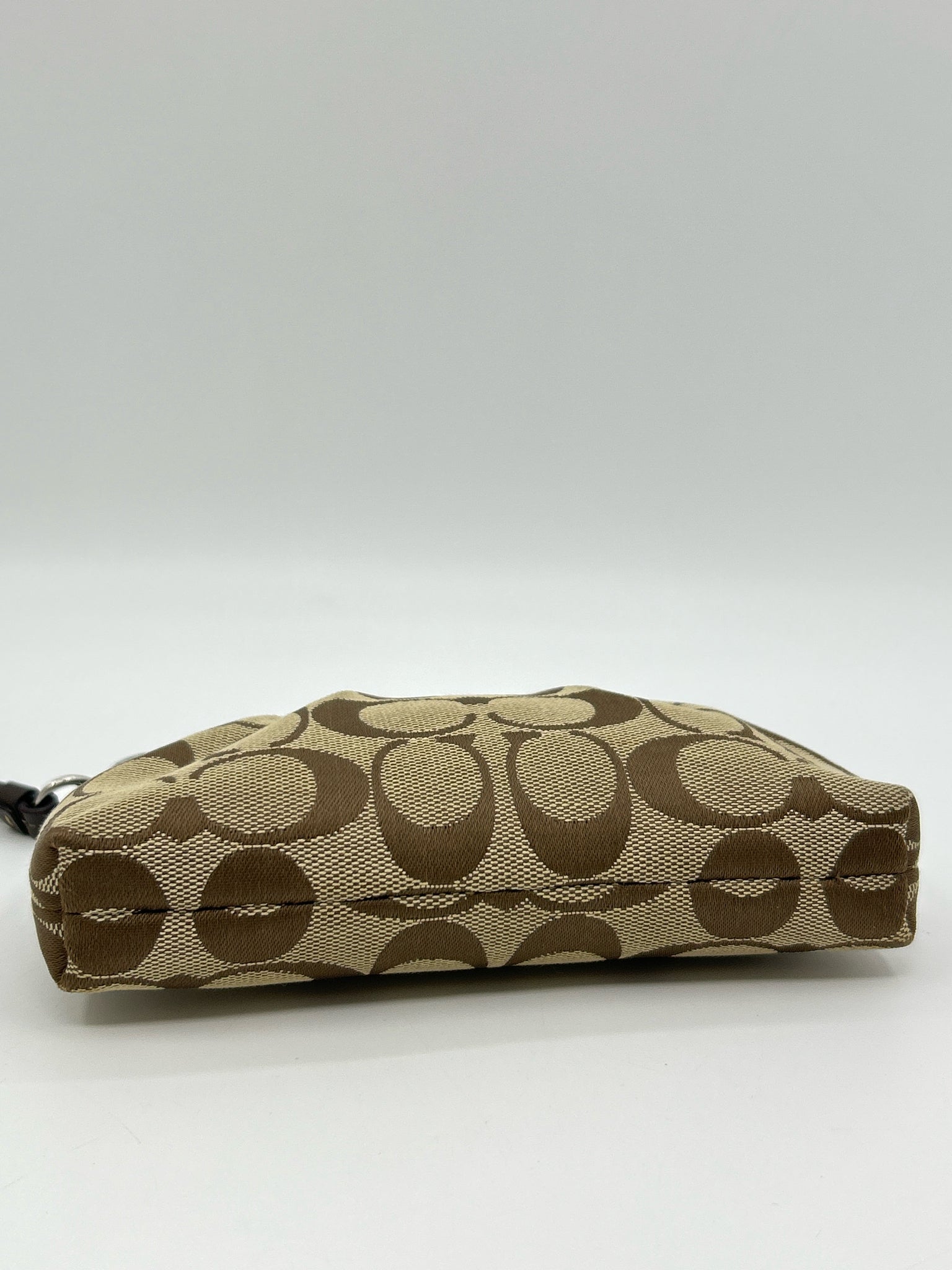 Coach BROWN MONOGRAM Women Wristlet