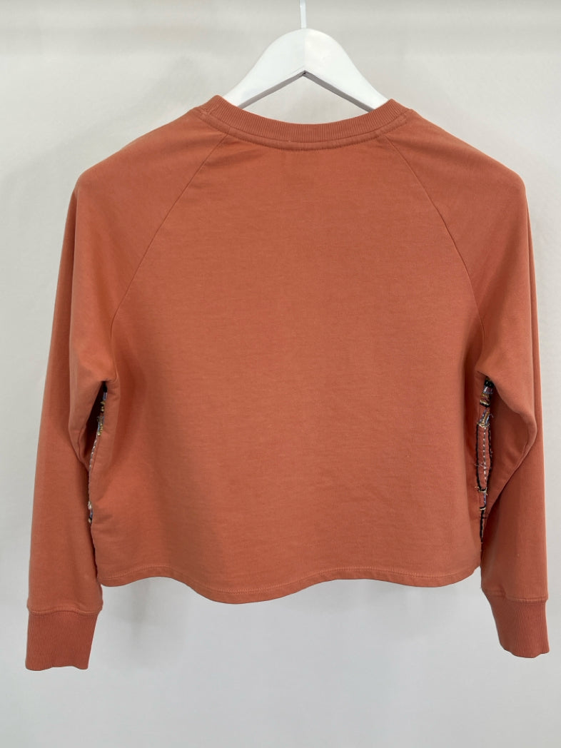 AKEMI + KIN Women Size XSP Peach Sweatshirt