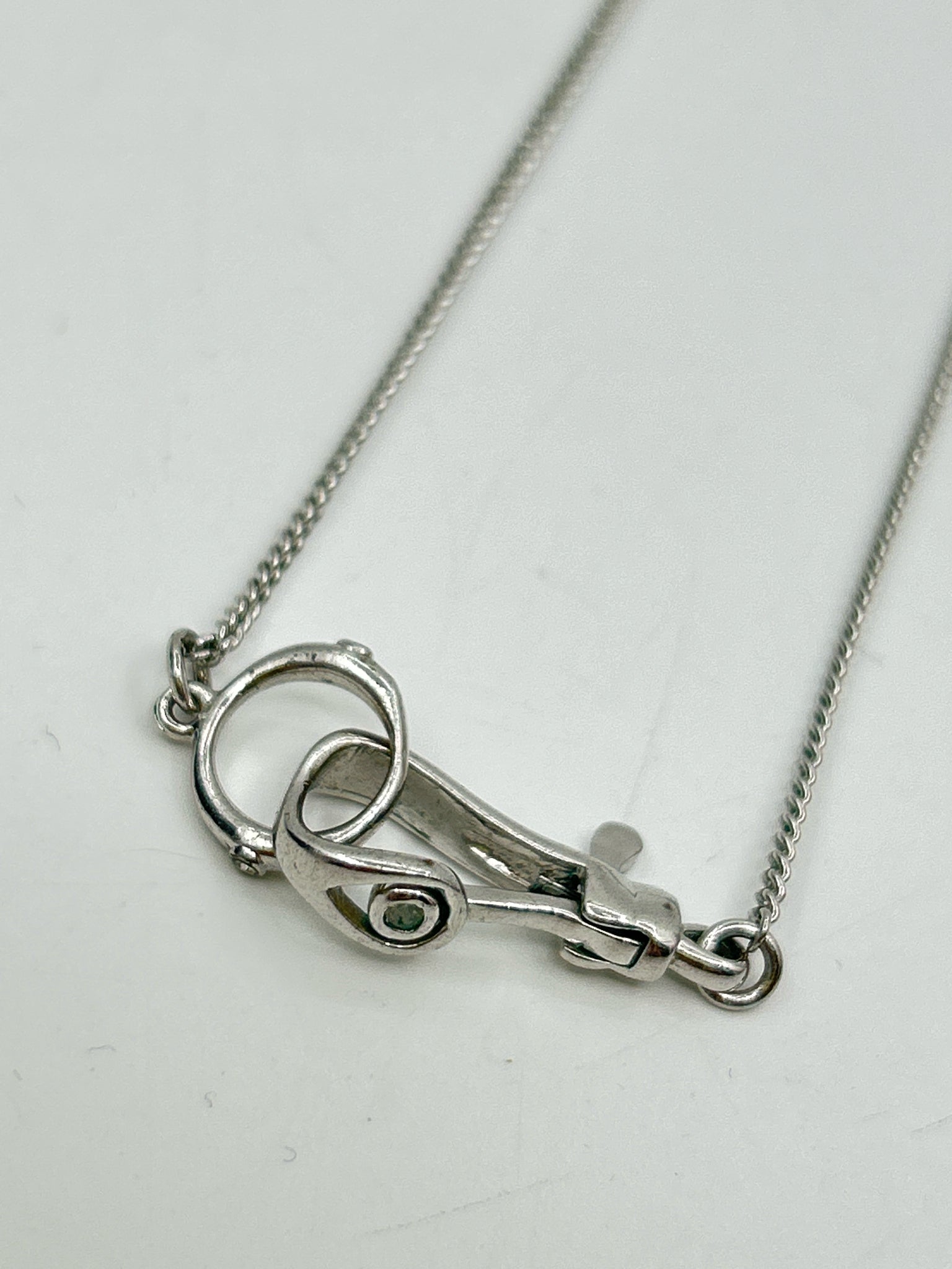 HENRI BENDEL Silver Necklace