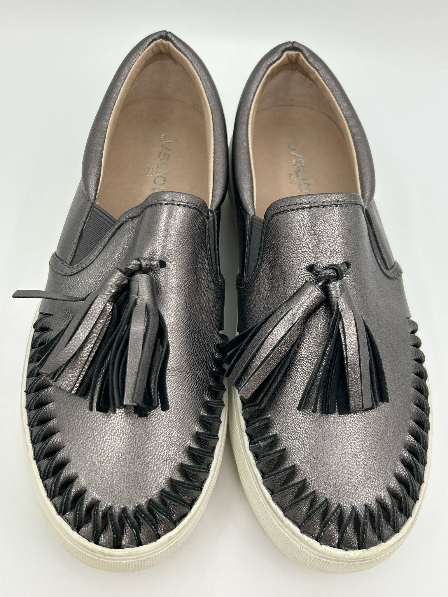 J/Slides Size 7 Pewter Women Sneakers