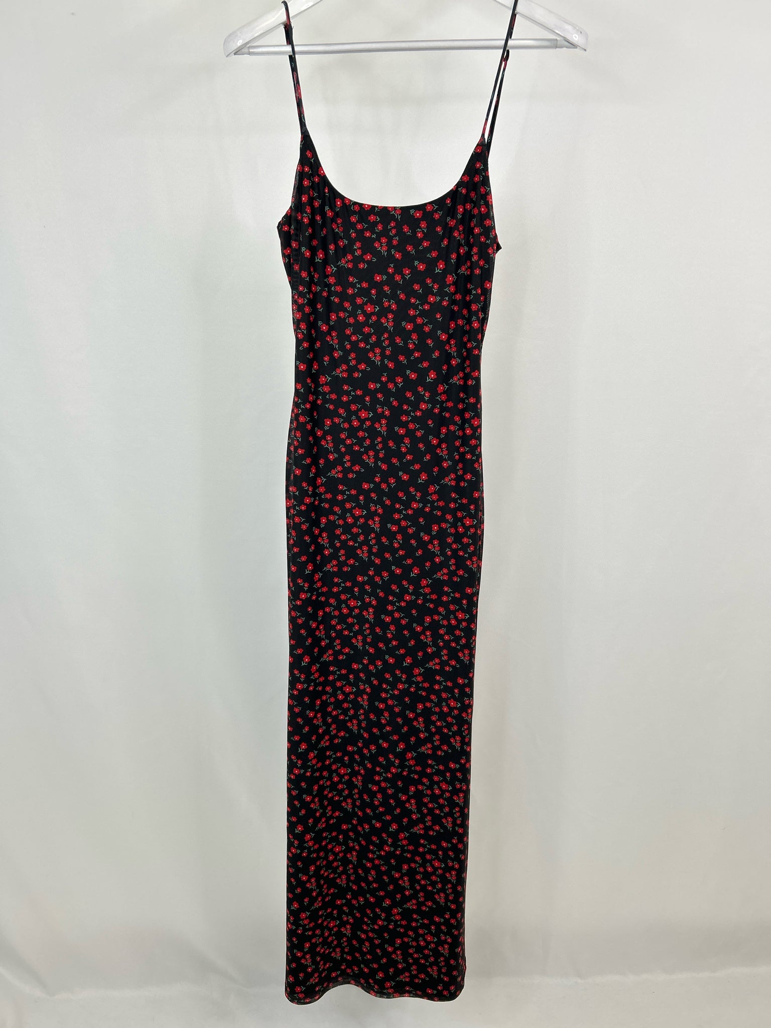 Princess Polly Size 8 Black & Red Women Dress
